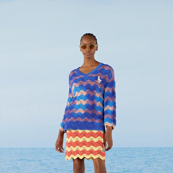 Gucci Tie Dye Knit Cotton Sweater - New with Tags - Picture 5 of 12